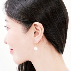 10mm진주귀걸이