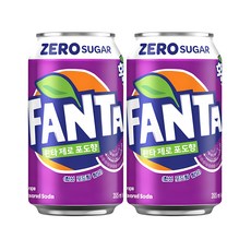 환타 제로 포도 355ml 환타 제로 슈거, 12개