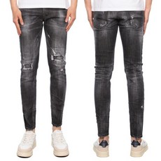 디스퀘어드2 23SS 디스 워싱 스케이터진 S71LB1142