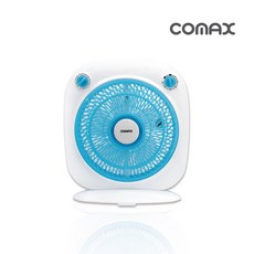 코멕스 10인치 박스팬선풍기/전망회전/5엽/CM-3010, CM-3010(블루)
