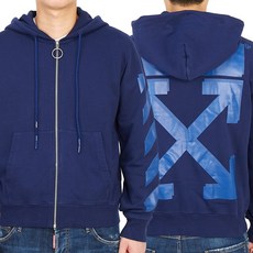 오프화이트후드집업