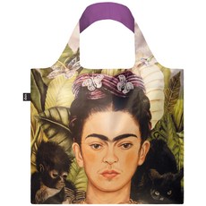 LOQI 로키 에코백 FK.SP.R FRIDA KAHLO Self Portrait with Hummingbird Recycled Bag 옐로우