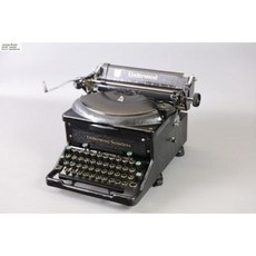 옛날타자기 레트로타자기 1940년대 미국 언더우드 노이즈 무음 앤티크 기계식 타자기