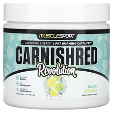 MuscleSport Carnisred 레볼루션 바하 스플래시 120g(4.3oz), MuscleSport Carnisred 레볼..., 120g, 1개