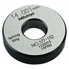 미투토요 177-132 설정링 14mm 사이즈 폭 10mm 외경 38mm 정확도 -1.5마이크로미터, 미투토요 177-132 설정링 14mm 사이즈 폭 10