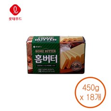 롯데 홈버터, 450g, 18개