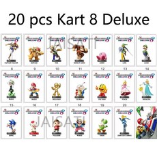 fnc 스위치 카드 몬스터 헌터 라이즈 썬브레이크 아미보 잠금 카드 ns 스위치 nfc, 14 20 Kart 8 Deluxe