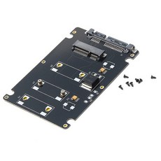 미니 PCIe MSATA SSD - 2.5 인치 SATA3 어댑터 카드, 하나, 보여진 바와 같이, 1개