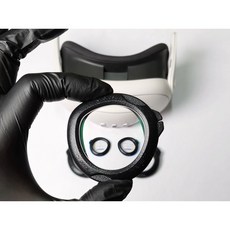 메타 퀘스트3 히크 렌즈가이드, 안경착용자용(검은색, 데모렌즈 구성), 1개
