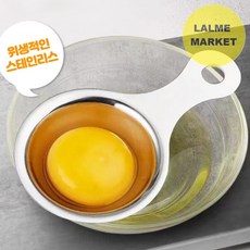 랄미마켓 계란 노른자 분리기 흰자 분리기, 1개
