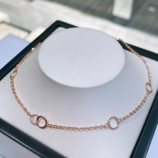  ﻿로이드 14K 18K 납작 코인 데일리 발찌_21003G/강서NC점 