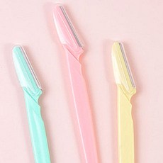 일자 눈썹칼 눈썹 면도기 정리 제모 2세트, 3개 2세트 00053CL, 2개