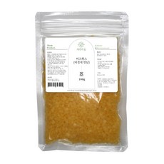 자연의숲 수제나라 비즈왁스 비정제밀납 beeswax 립밤만들기 천연화장품 원료 천연비누, 100g, 1개 - beeswax