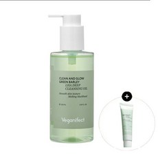 비건이펙트 클린 앤 글로우 청보리 LHA 딥 클렌징 오일 205ml + 폼 클렌저 30ml 추가 증정