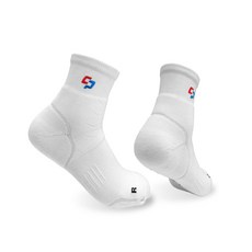 [컴포트] 아킬레스 화이트 스포츠 양말 발목 아킬레스보호 충격완화 남여공용 COMPORT, R1(230mm~250mm)