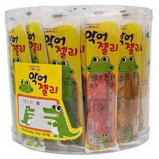 스위티너스 동물모양 악어모양 콜라겐 젤리 18g 6개 색상랜덤, 1개