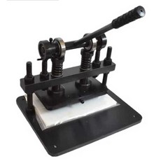 가죽 프레스기 핸드 압착기 압판 머신 타공기 스탬핑, 1개, 200X140mm 최대 스트로크 12mm