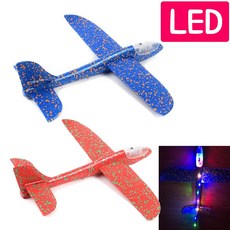 4000LED 에어글라이더 스티로폼 비행기1개