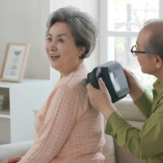 다편다 포헤드 마사지기 원적외선 무선 안마기