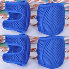 베베니즈 토끼 메쉬쿠션 무릎보호대 옐로토끼 1세트 상품 이미지