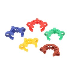 Royalways 5pcs Polyacetal 합동 클립 표준 조인트 클램프 유리 지상 Keck 클램프 #14, 14mm, 무작위, 14