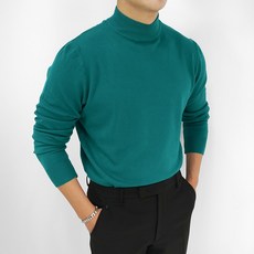 트리폴라 로니제이 남자 부드러운 이너티 반목 반폴라 니트
