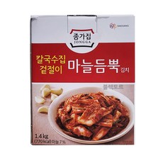 종가집 종가집 마늘듬뿍김치 1.4kg, 1개