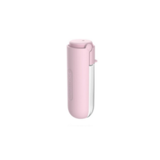 리치독스 반려동물 접이식 휴대용 물병 420ml, 핑크, 1개