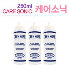 [케어메이트] 케어소닉 소노젤 얼굴바디 250 X 3 초음파젤 마사지젤 물리치료, 제품선택:케어소닉 소노젤 얼굴바디 250 X 3