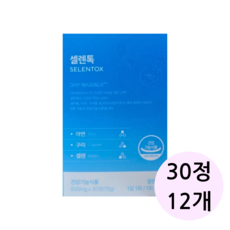 데이배리어 셀렌톡 500mg 30정 1개, 6정, 60개