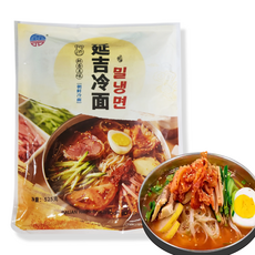 홍홍 중국식품 연길냉면 밀냉면 키트 525g 밀키트 냉면육수 냉면양념장 포함 중국냉면