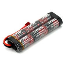 (당일 배송)rc카 대용량 수소배터리EP 3000mAh 7.2v NiMH Stick, 딘스, 1개, 1개입