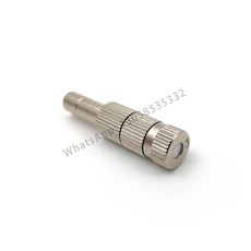 미스트 냉각 시스템 저압 분무 노즐 티 슬립 잠금 퀵 커넥터 가습 조경 분무기 6mm, [17] 6010(0.6mm) L