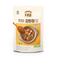 다담 강된장찌개양념 130g, 10개