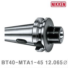 한국닛켄 NC용 모르스 테이퍼슬리브 BT40-MTA1-45 12.065파이 25파이 (1EA) 절삭 초경 공작 절삭공구 절삭공구기타 한국닛켄 공구