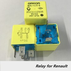 르노 용 자동 릴레이 12v 40A 5P omron 릴레이