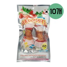 그루머스 치킨우유딩고껌 60g(2p)×10개, 단품