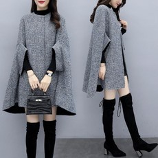 네브 여성 겨울 모직망토 코트wy1 56180930123