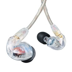 슈어 이어폰 전문가 모니터용 이어폰, SE425, 클리어(CL)