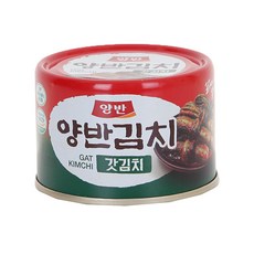 동원 양반 캔 갓김치160g, 단일상품