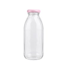 가인글로벌 밀크티 유리병, 핑크, 1개