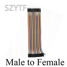 DIY 키트용 듀폰 라인 수 수 수 암 암에서 암 점퍼 와이어 듀폰 케이블 10 cm 20 cm 30 cm 40cm, Male to Female, 15cm