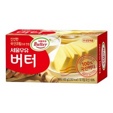 서울우유 국산원유100% 무가염 버터 450g, 20개