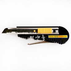 109TOOLS 석고대패칼 K-100 멀티커터 톱칼 석고대패 톱날커터 다용도 일공구 대형 캇타칼 18MM, 1개