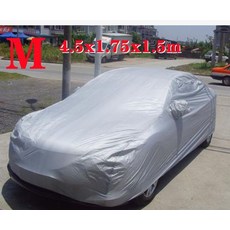 car cover auto body sun rain 방진 방수 커버 for benz smart fortwo outdoor full car cover sun uv protection, 4.5x1.75x1.5m -m, 1개