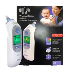 BRAUN 적외선 귀 체온계 IRT-6030 + 알콜스왑 세트, 1세트