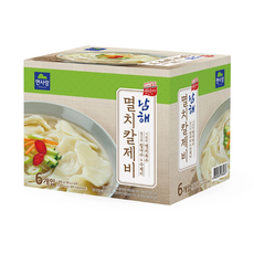 면사랑 남해멸치 칼제비, 180g, 18개