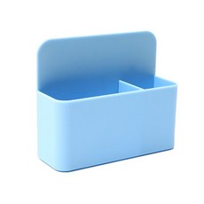 마그네틱 화이트 보드 마커 펜 홀더 케이스 액세서 용 다기능 컨테이너, 푸른