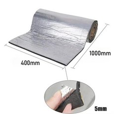 자동차 단열 방음 데드닝 매트 후드 엔진 문짝, 5mm-40X100cm