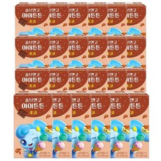 웅진 고칼슘 단백질 어린이음료 캐치티니핑 솔브앤고 아이튼튼 샤샤핑 초코 150mL 24개 나들이 소풍 디저트, 30세트
